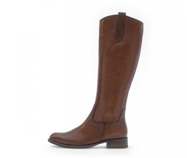 Gabor Damen Eleganter Stiefel Braun - Glattleder Gabor Damen Eleganter Stiefel Braun - Glattleder